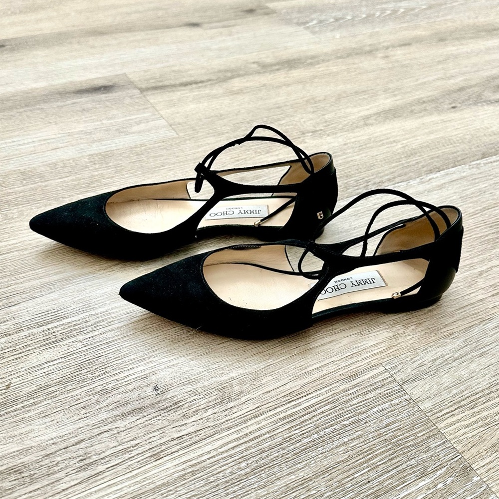 Jimmy ChooVanessa Suede Ballet Flat
